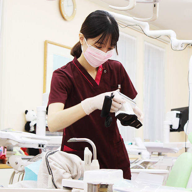 業務風景 | 歯科衛生士求人なら浜松市中央区の喜田矯正歯科医院 | 歯科衛生士・歯科技工士・歯科助手・歯科医師 | 浜松市中央区広沢 | 求人（採用）専用サイト
