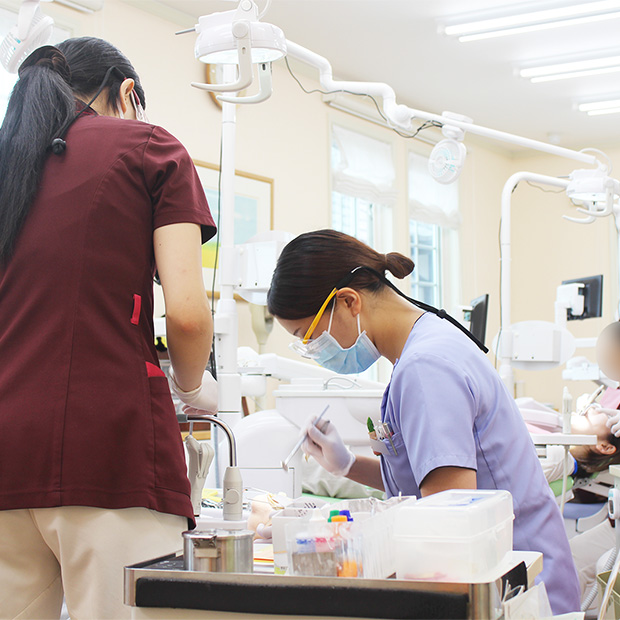 業務風景 | 歯科衛生士求人なら浜松市中央区の喜田矯正歯科医院 | 歯科衛生士・歯科技工士・歯科助手・歯科医師 | 浜松市中央区広沢 | 求人（採用）専用サイト